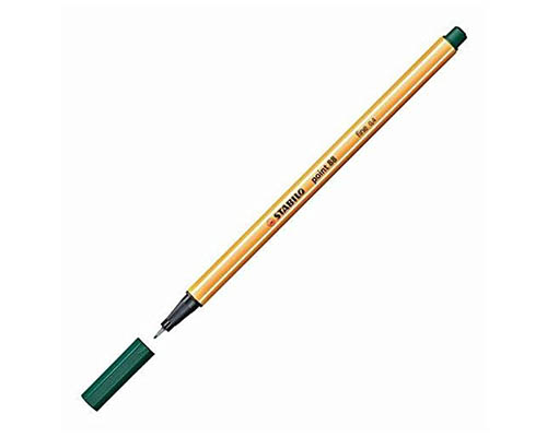 Stabilo 88 Point Pen Pine Green