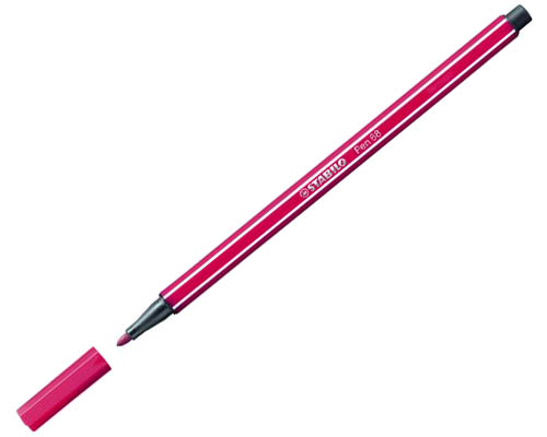 Stabilo Pen 68 Point Dark Red