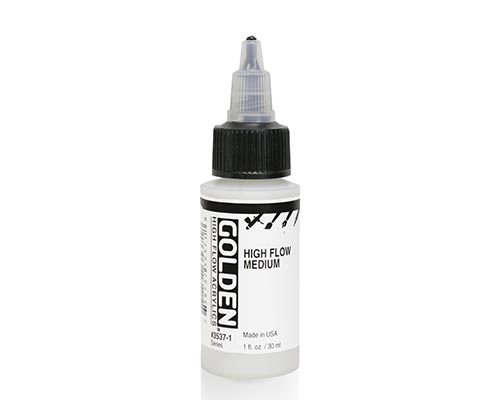 Golden High Flow Acrylics - Transparent Extender Medium - 30 mL