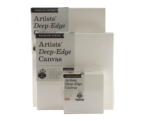 Above Ground Premium Series Artists' Deep-Edge Canvas -  1.5 in. Deep - 18 x 24 in.