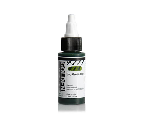 Golden High Flow Acrylics - Sap Green Hue - 30 mL 