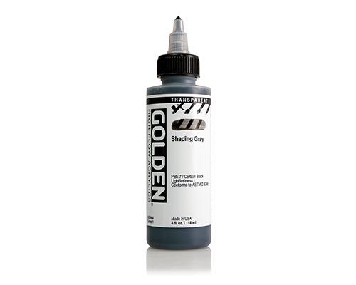 Golden High Flow Acrylics - Shading Gray - 118 mL