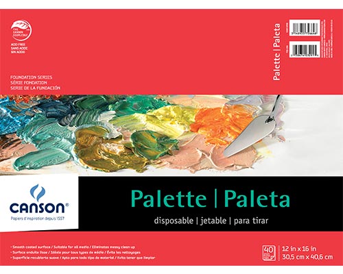 Canson Disposable Palette - 12x16 40 Sh