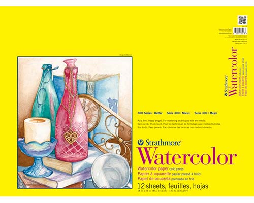 Strathmore 300 Series Watercolor Block - Cold Press - 18 x 24 in.