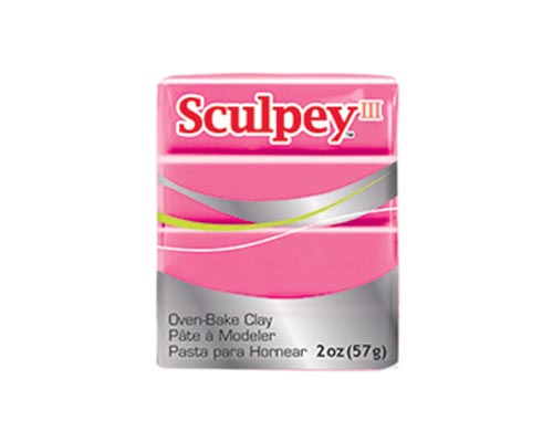 Sculpey 3 - Candy Pink - 2 oz