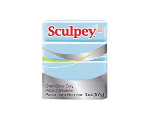 Sculpey 3 - Sky Blue - 2 oz