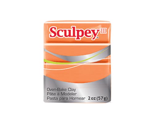 Sculpey 3 - Just Orange - 2 oz