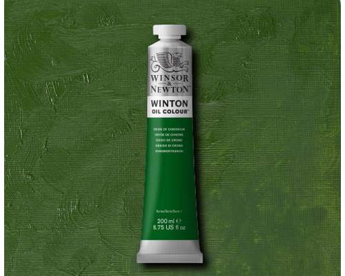 Winsor & Newton Winton Oil Colour - Oxide Of Chromoim - 200mL