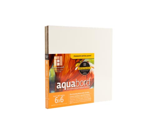 Ampersand Aquabord - 1/8 in. Flat Panel - 6 x 6 in.