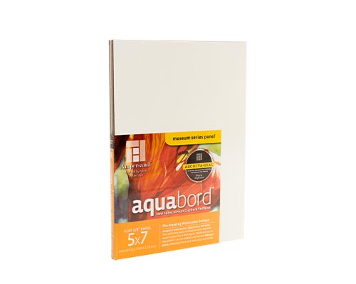 Ampersand Aquabord - 3 Pack - 1/8 in. Flat Panel - 5 x 7 in.