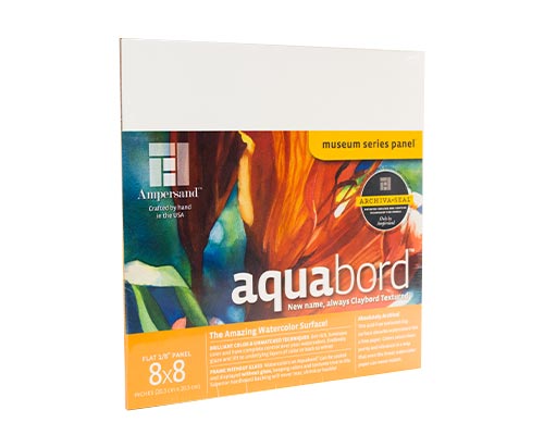 Ampersand Aquabord - 1/8 in. Flat Panel - 8 x 8 in.