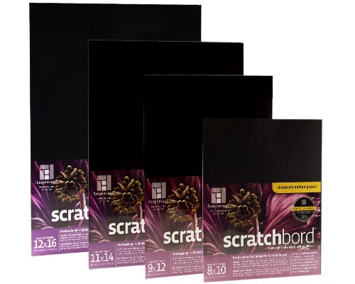 Ampersand Scratchbord - Pack of 3 - 5 x 7 in.