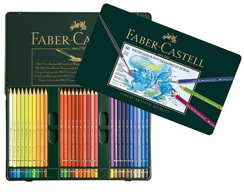 Faber-Castell Albrecht Dürer Watercolour Pencils  Tin Set of 60