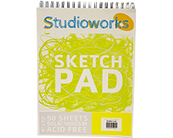 Above Ground Studioworks Sketch Pad - 50 Sheets - 9 x 12 in.