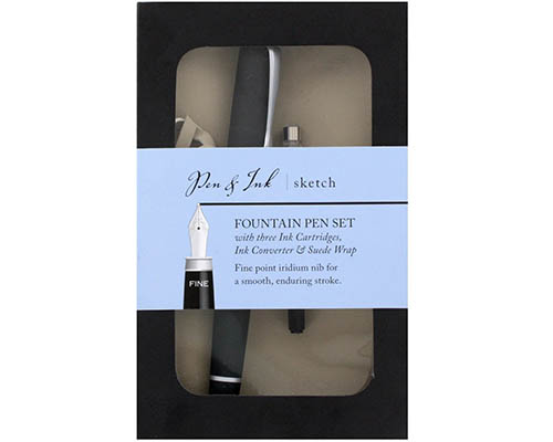 Art Alternatives Pen & Ink - Fountain Pen Set  Fine