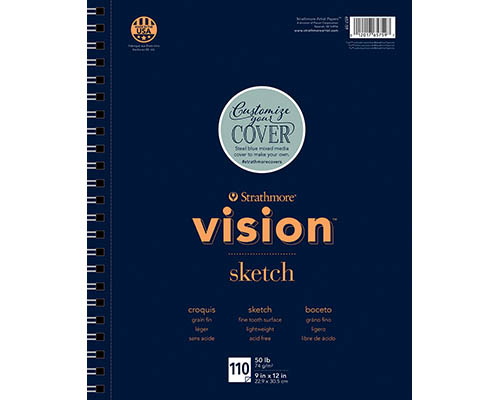 Strathmore Vision Sketch 50 lb. 9 x 12 in.