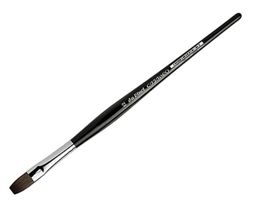 da Vinci Casaneo Watercolor Brush  Series 5898  Medium Flat 12