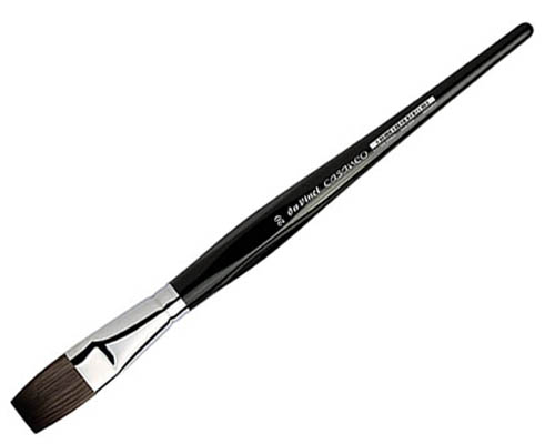 da Vinci Casaneo Watercolor Brush  Series 5898  Medium Flat 20