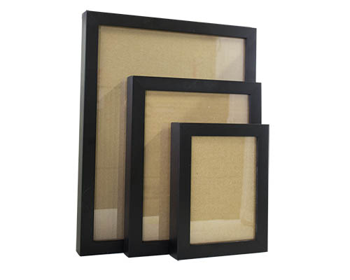 Triple Touch Canvas Frame Black 1.5 in. Deep - 11 x 14 in.