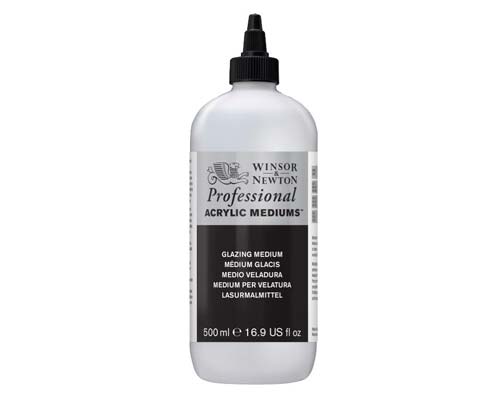 Winsor & Newton Professional Acrylic Glazing Medium  500mL