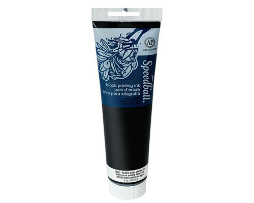 Speedball Water Soluble Block Printing Ink - 5oz Black