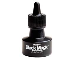 Hig Pigm Wp Ink 1oz Black Magic
