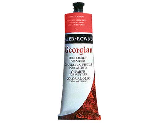 Daler-Rowney Georgian Oil Paint  225mL Tube  Red Deep Hue