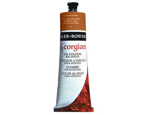 Daler-Rowney Georgian Oil Paint  225mL Tube  Burnt Sienna