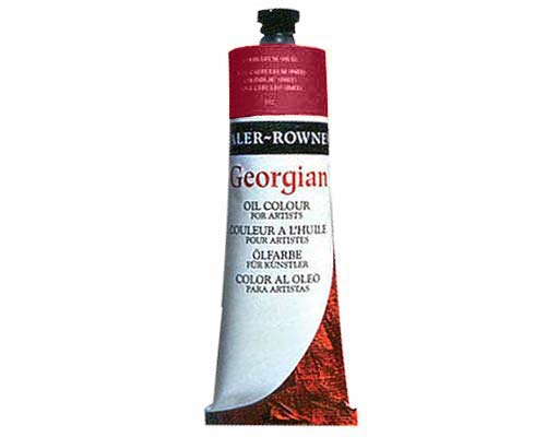 Daler-Rowney Georgian Oil Paint  225mL Tube  Alizarin Crimson