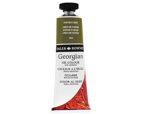 Daler-Rowney Georgian Oil Paint  38mL Tube  Raw Umber