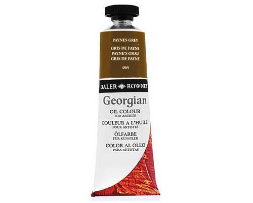 Daler-Rowney Georgian Oil Paint  38mL Tube  Burnt Umber