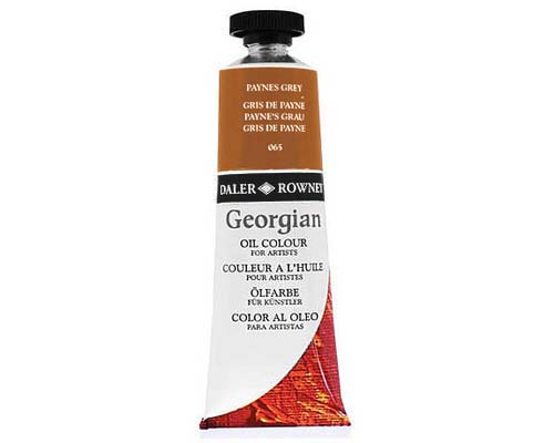 Daler-Rowney Georgian Oil Paint  38mL Tube  Burnt Sienna