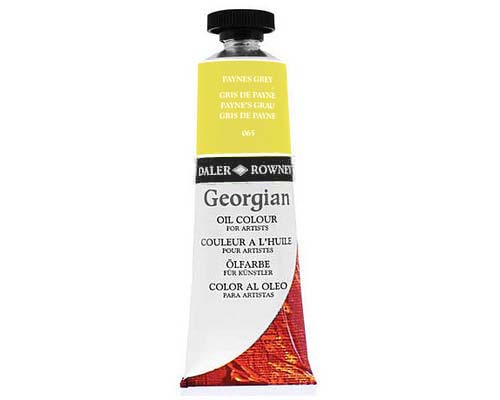 Daler-Rowney Georgian Oil Paint  38mL Tube  Lemon Yellow