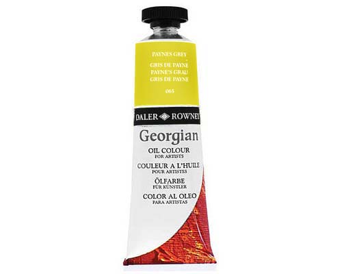 Daler-Rowney Georgian Oil Paint  38mL Tube  Cadmium Yellow Pale Hue