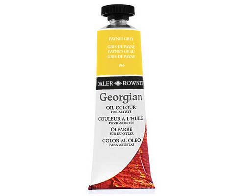 Daler-Rowney Georgian Oil Paint  38mL Tube  Cadmium Yellow Deep Hue