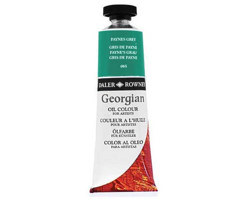 Daler-Rowney Georgian Oil Paint  38mL Tube  Phthalo Green