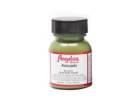 Angelus Acrylic Leather Paint - 1 oz - Avocado