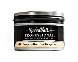 Speedball Professional Relief Ink - Transparent Base