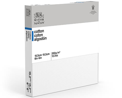 Winsor & Newton Classic Cotton Stretched Canvas  6 x 6 in.