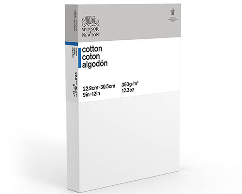 Winsor & Newton Classic Cotton Deep-Edge Stretched Canvas – 9 x 12 in.