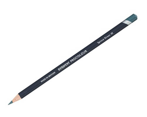 Derwent Procolour Coloured Pencils  Spruce Green