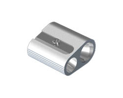2-Hole Aluminum Round Sharpener