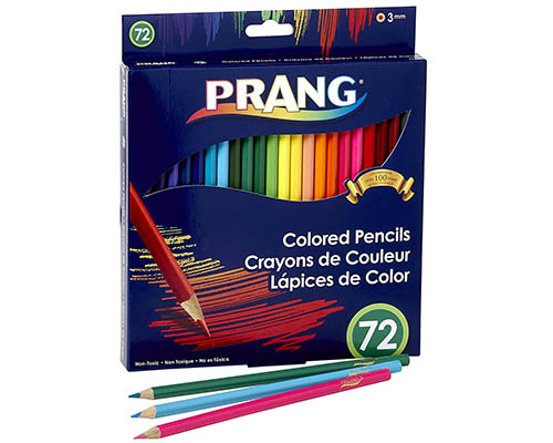 Prang Coloured Pencil Set of 72