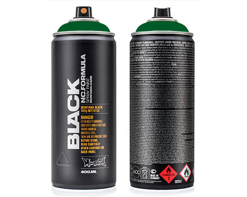 Montana BLACK Spray Paint – 400mL Can – Celtic