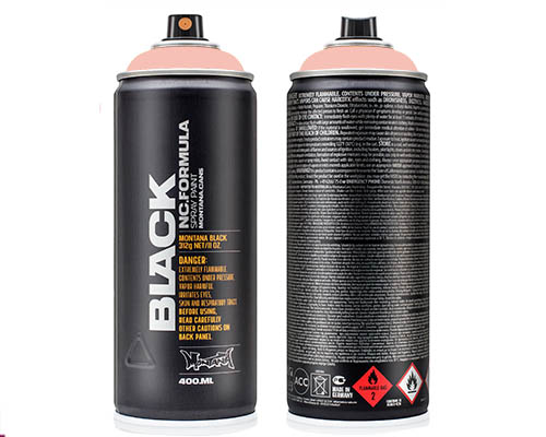 Montana BLACK Spray Paint – 400mL Can – Cocktail