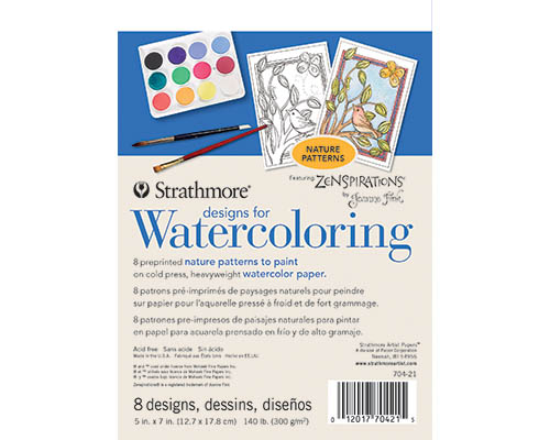Strathmore Designs for Watercolour – Nature Designs 5 x 7 in.