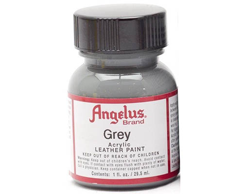 Angelus Acrylic Leather Paint - 1 oz - Grey