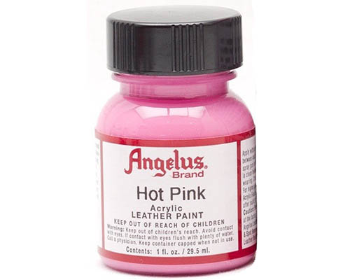 Angelus Acrylic Leather Paint - 1 oz - Hot Pink