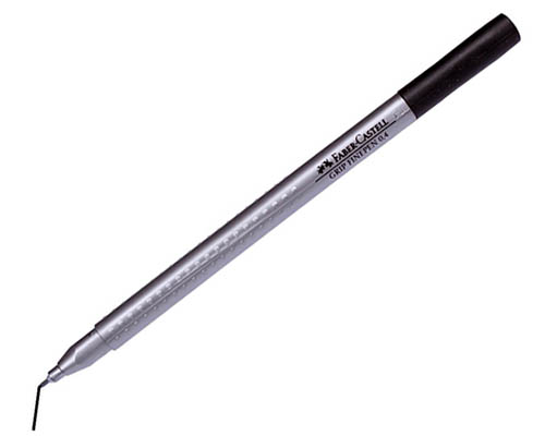 Faber-Castell Grip Pens  0.4mm  Black