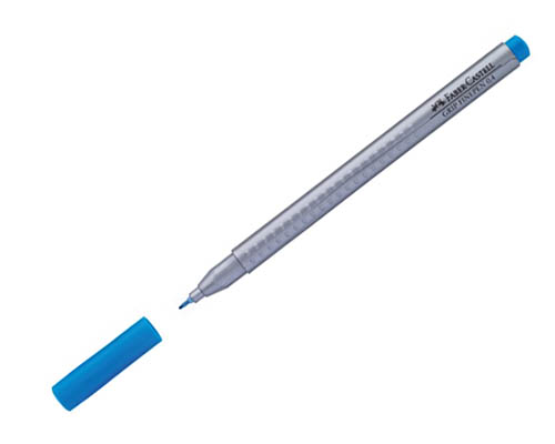 Faber-Castell Grip Pens  0.4mm  Indanthrene blue 